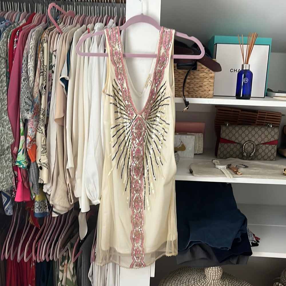 Frock and frill embellished dress